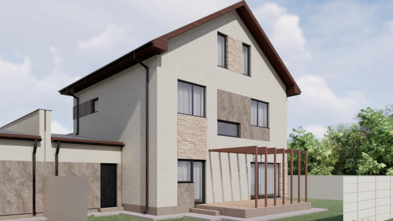 Vila/Casa Individuala Parter+Etj1+Mansarda si Garaj id nr 68