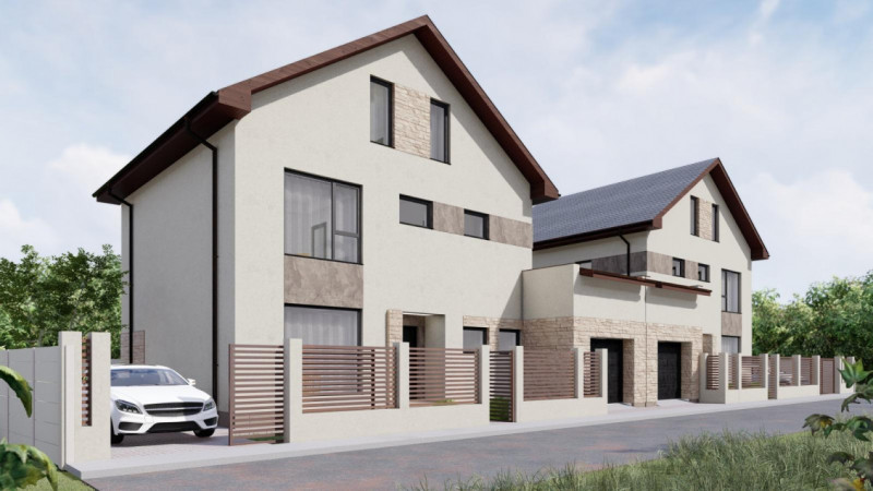 Vila/Casa Individuala Parter+Etj1+Mansarda si Garaj id nr 68