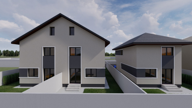 Vanzare Vila /Duplex P+1+M Bragadiru-Incalzire in pardoseala id nr 7