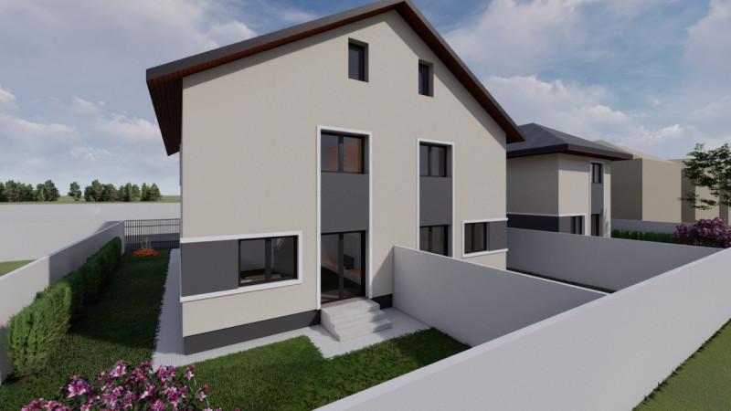 Vanzare Vila /Duplex P+1+M Bragadiru-Incalzire in pardoseala id nr 7