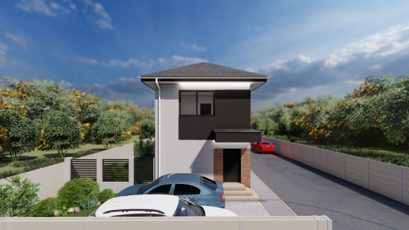 Vanzare Apartament 2 camere+curte 60mp si 2 locuri de parcare