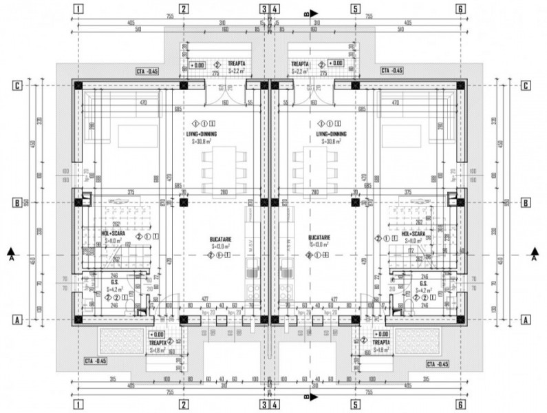 Vanzare Duplex P+1+Pod /4 camere/str Celofibrei-Crisul Repede id nr 26