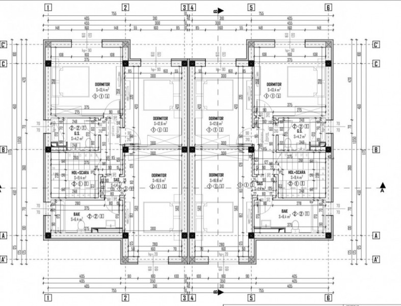 Vanzare Duplex P+1+Pod /4 camere/str Celofibrei-Crisul Repede id nr 26