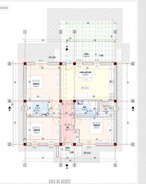 Casa Individuala Parter/Bragadiru Central/Incalzire in Pardoseala/id nr 32