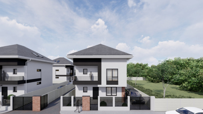 Vanzare Casa/Vila P+1+M Bragadiru-Celofibrei Ansamblu id nr 40