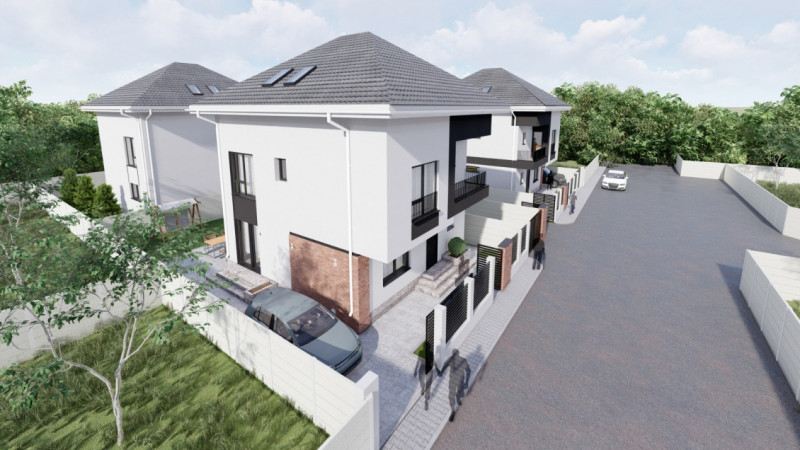 Vanzare Casa/Vila P+1+M Bragadiru-Celofibrei Ansamblu id nr 40
