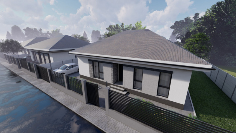 Casa/Vila Individuala/Varteju-Magurele 4 camere incalzire in pardoseala