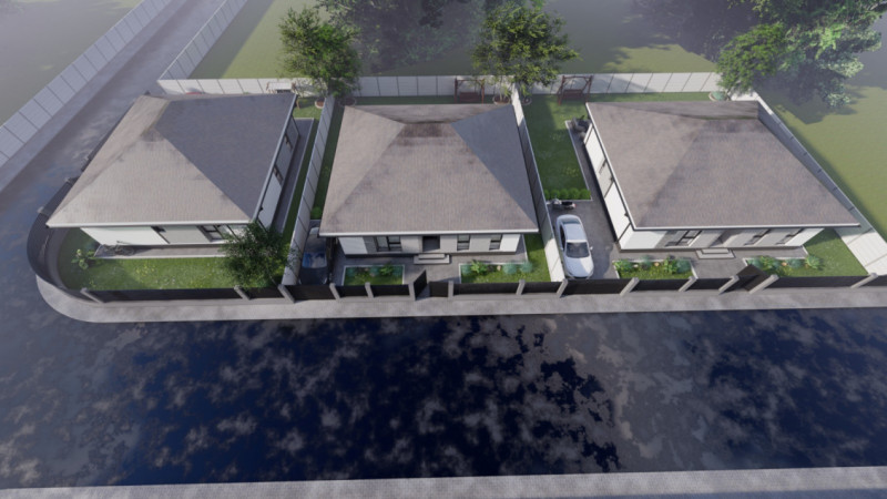 Casa/Vila Individuala/Varteju-Magurele 4 camere incalzire in pardoseala