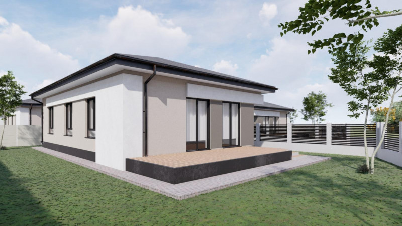 Vila/Casa Individuala Parter+Mansarda Clinceni/