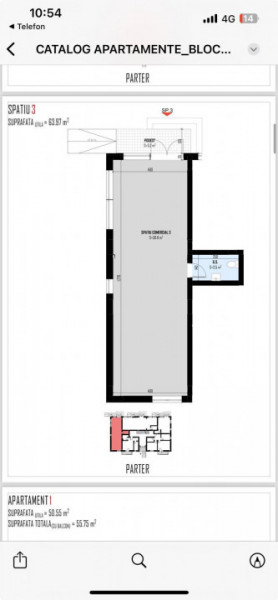 Spatiu Comercial de inchiriat-Bragadiru strada Crisul Repede