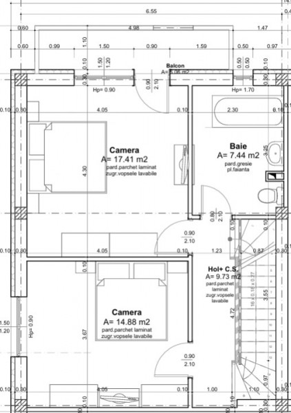 Vanzare Casa Tip Cub P+1+M /Bragadiru strada Crisul Repede