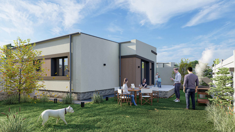 Vanzare Vila Individuala /4 Camere/Ansamblu Rezidential