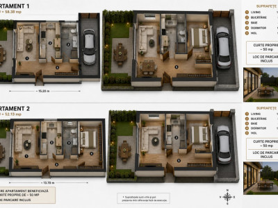 Apartament 2 camere Cristalului-Bragadiru